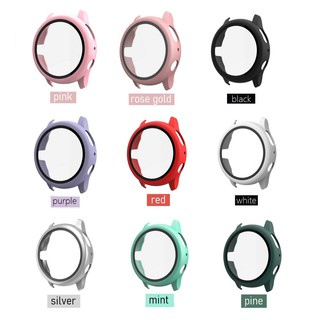 ภาพขนาดย่อของภาพหน้าปกสินค้าเคส กระจกนิรภัยสำหรับ Samsung galaxy watch 2 40mm matte PC glass Samsung galaxy watch 2 44mm Case PC Hard Tempered glass Full covered Hard Protective Cover จากร้าน ft.th บน Shopee ภาพที่ 1