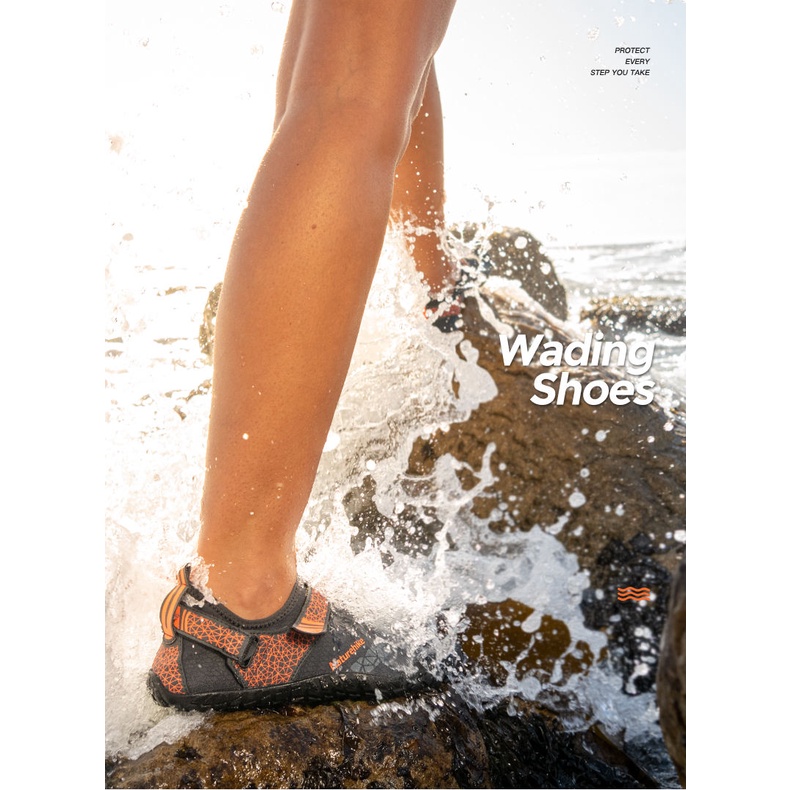 ภาพหน้าปกสินค้าNaturehike รองเท้ากันลื่น รองเท้า ลุยน้ำ เหมาะสำหรับกิจกรรมทางน้ำ มีพื้นยาง น้ำหนักเบา แห้งเร็ว จากร้าน outdoorcnx บน Shopee