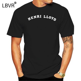 เสื้อยืดสีขาวเสื้อยืดแขนสั้น ผ้าฝ้าย พิมพ์ลายโลโก้ Henri Lloyd แฟชั่นฤดูร้อน สําหรับผู้ชายS-4XL