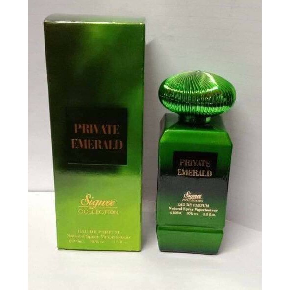 Signee collection PRIVATE EMERALD 100ml Shopee Thailand