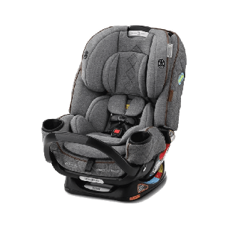 [ใช้ 2 โค้ดลดเพิ่ม] Graco Premier 4Ever Dlx Extend2Fit 4 In 1 - Savoy คาร์ซีท เด็กแรกเกิด - 54.5 ก.ก. รองรับ isofix, belt