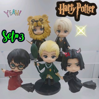 พร้อมส่งทันที โมเดล Harry Potters Set#3 ขนาด 9 Cm มีทั้งหมด 5 ตัว ราคาถูก งานสวยมาก สอบถามเพิ่มเติมได้ค่ะ