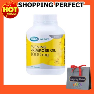 ภาพขนาดย่อของภาพหน้าปกสินค้าMega We Care Evening Primrose Oil 1000 mg 30 เม็ดเเละ 100 เม็ด บำรุงผิวพรรณ,ลดอาการปวดประจำเดือน ฟื้นฟูสภาพตับ จากร้าน shopping_perfect บน Shopee