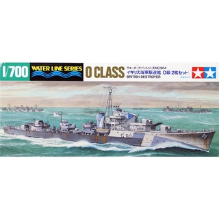 โมเดลประกอบ Tamiya 1/700 TA31904 O CLASS BRITISH DESTROYER