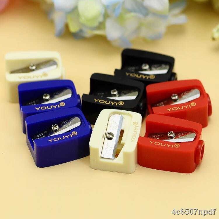 กบเหลาดินสอปรับหัวได้-obuse-youyi-sharpener-เหลาได้ทั้งขอบตา-และขอบปาก-ราคายกแพ็ก-20-ชิ้น