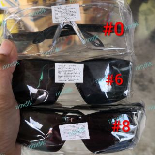 สินค้า แว่นตานิรภัย แว่นตาดำเชื่อม แว่นเชื่อม ยี่ห้อ​Eagle One​ แว่นกันฝุ่น