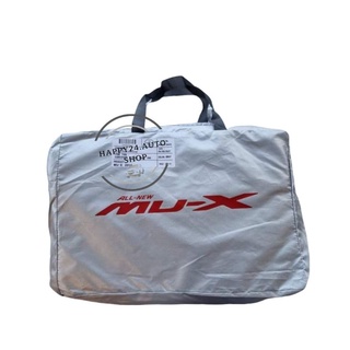 ภาพขนาดย่อของภาพหน้าปกสินค้า้ผ้าคลุมรถยนต์ ผ้าคลุมรถ ผ้าคลุม MU-X 2021-23 รุ่นใหม่ล่าสุด และ MU-X ก่อนตัวใหม่ silver coat 190C จากร้าน happy24auto.shop บน Shopee