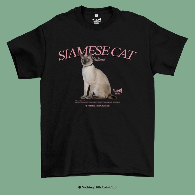 เสื้อยืดลาย-siamese-cat-วิเชียรมาศ-classic-cotton-unisex-by-nothing-hills-ใหม่