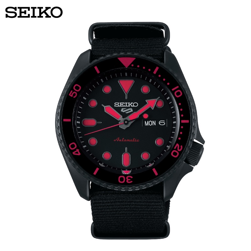 seiko-ไซโก-นาฬิกาผู้ชาย-new-seiko-5-sports-automatic-srpd83k-ระบบออโตเมติก-ขนาดตัวเรือน-42-5-มม