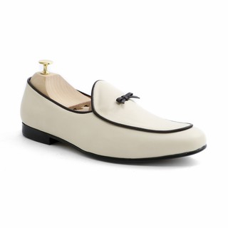 BROWN STONE GHENT BELGIAN LOAFERS THE OFF WHITE