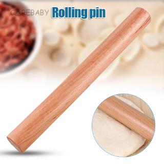 ไม้กลิ้งสำหรับนวดแป้ง อุปกรณ์สำหรับทำอาหาร ขนาดWooden Rolling Pin Pastries Roller Stick Tools Accessories for Kitchen Baking