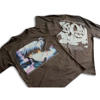 เสื้อยืดผ้าฝ้ายพิมพ์ลายขายดี HUNTER X HUNTER - UNISEX