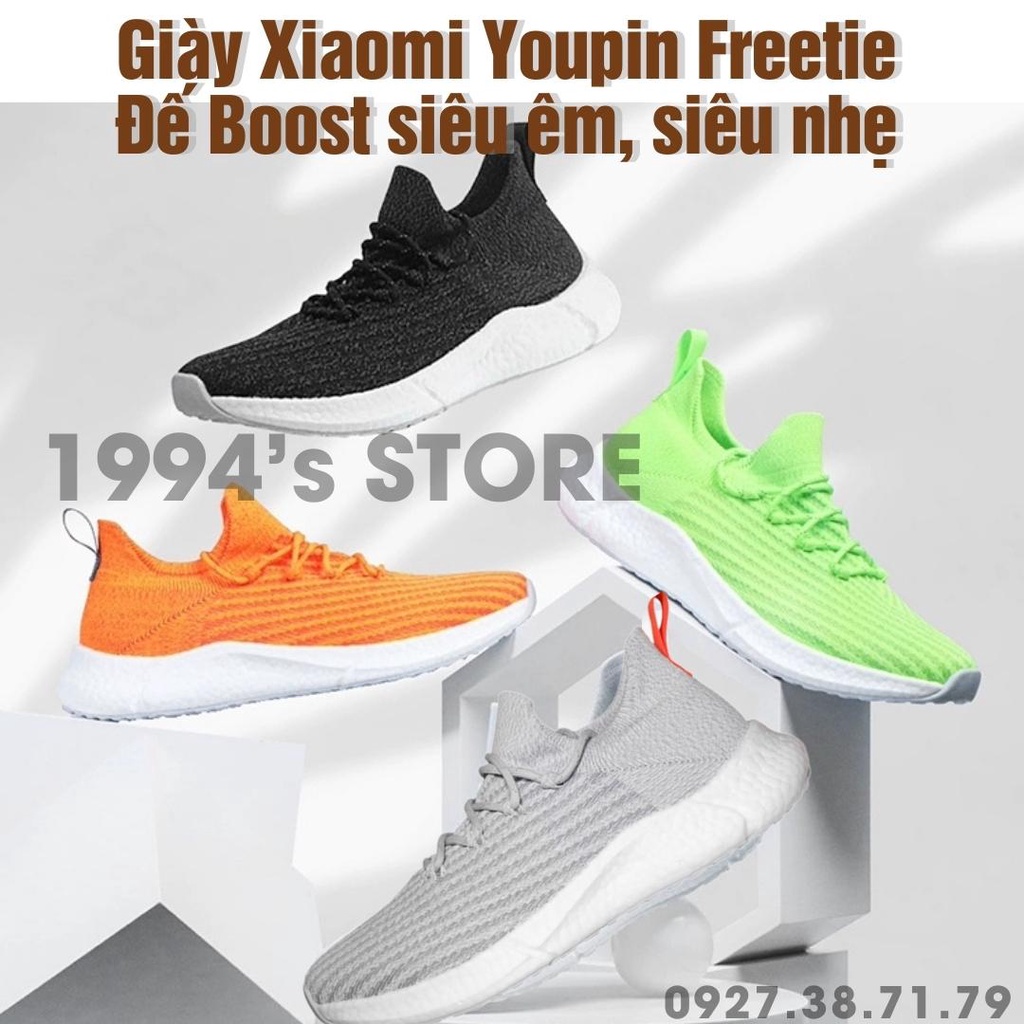 รองเท ้ า Xiaomi Youpin FREETIE 2023 - Super Mild Boost Sole - Anti ...