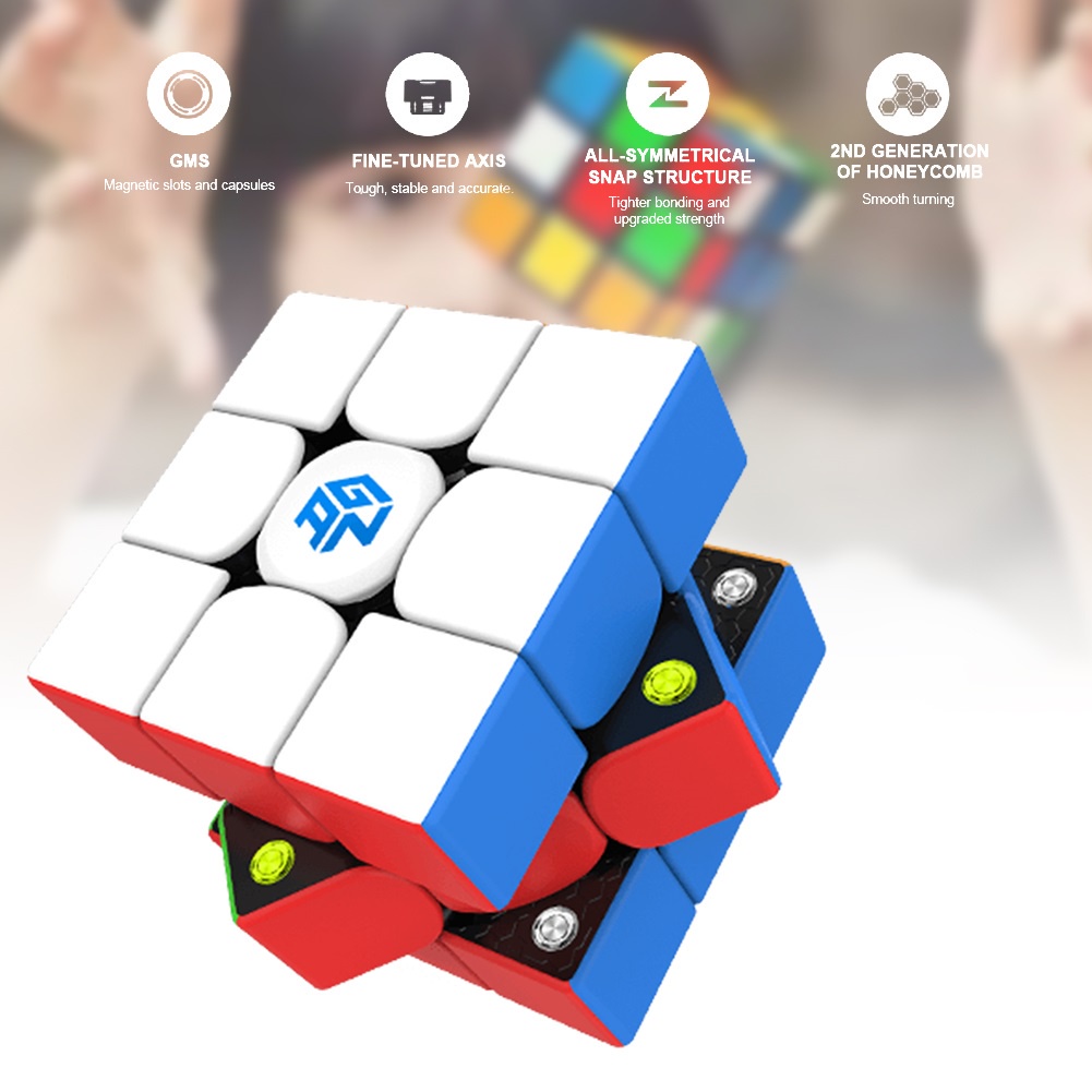 จัดส่งทันที-newgan-356-m-3x3-magic-cube-รูบิคแม่เหล็ก-ลูกบาศก์มายากลไร้สติกเกอร์-ของขวัญ