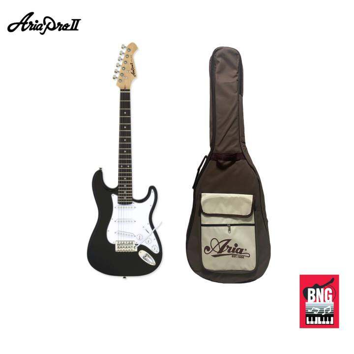 aria-pro-ii-stg-mini-bk-กีตาร์ไฟฟ้า-แอเรีย-electric-guitars-ฟรีกระเป๋า-aria-gigbag