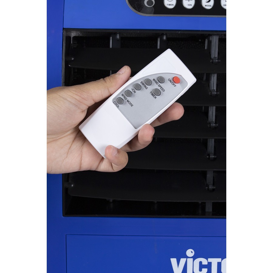ภาพสินค้าVictor พัดลม ไอเย็น พัดลมแอร์ ขนาด 8 ลิตร รุ่น AC-06RC พัดลมวิคเตอร์ พัดลมไอน้ำ ทำความเย็น 3 - 5 องศา จากร้าน victor_officialshop บน Shopee ภาพที่ 4