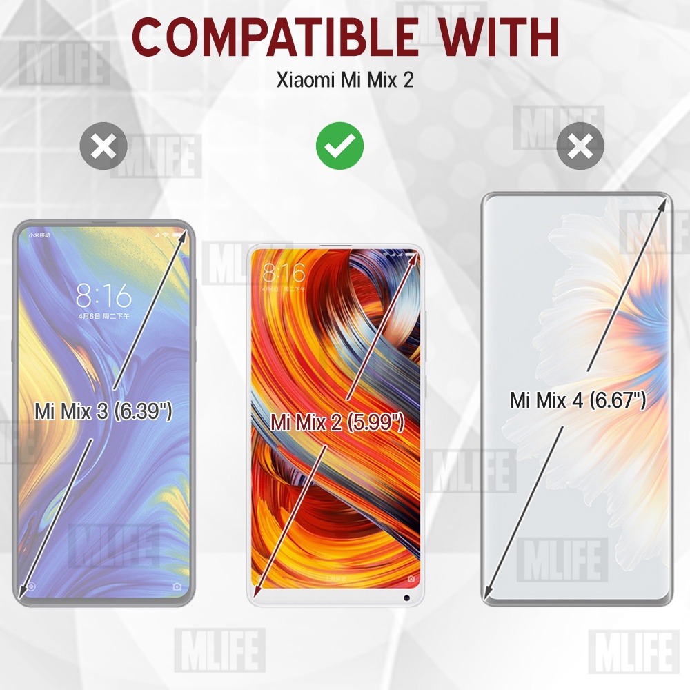 mlife-กระจก-2-5d-เต็มจอ-xiaomi-mi-mix-2-mi-mix-2s-ฟิล์มกระจก-ฟิล์มกระจกนิรภัย-ฟิล์มกันรอย-กระจก-เคส-tempered-glass