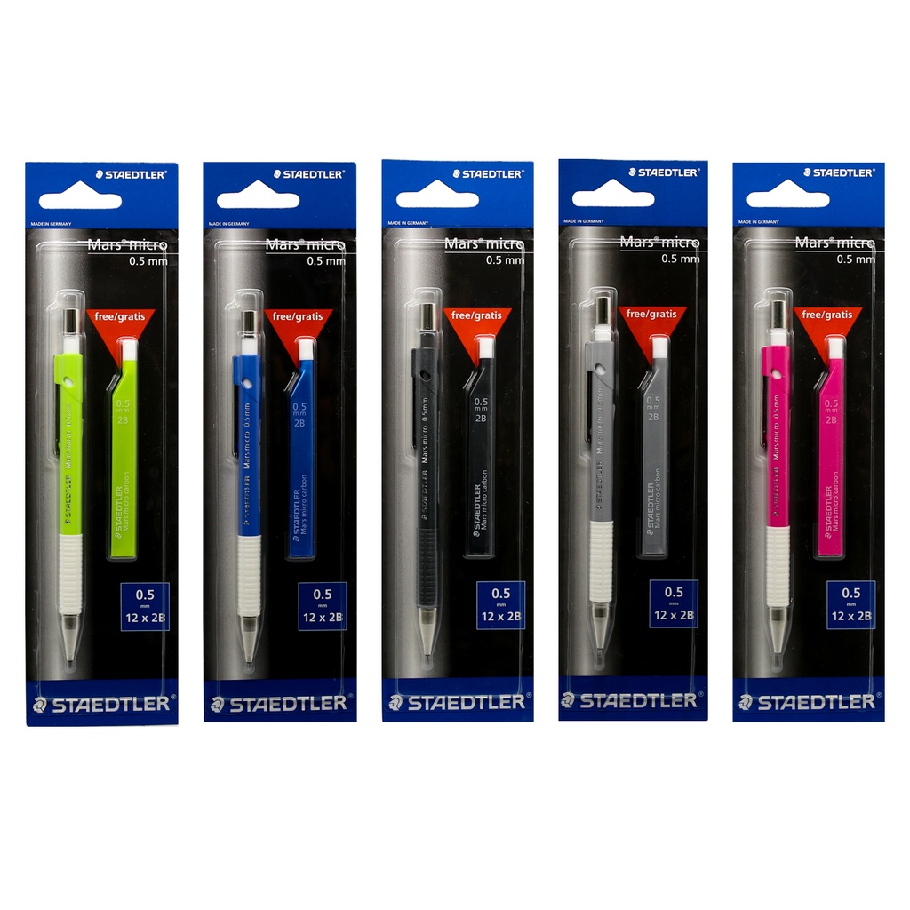 STAEDTLER 721670 Pack 12 vullingen Mars Mic 0.9 B