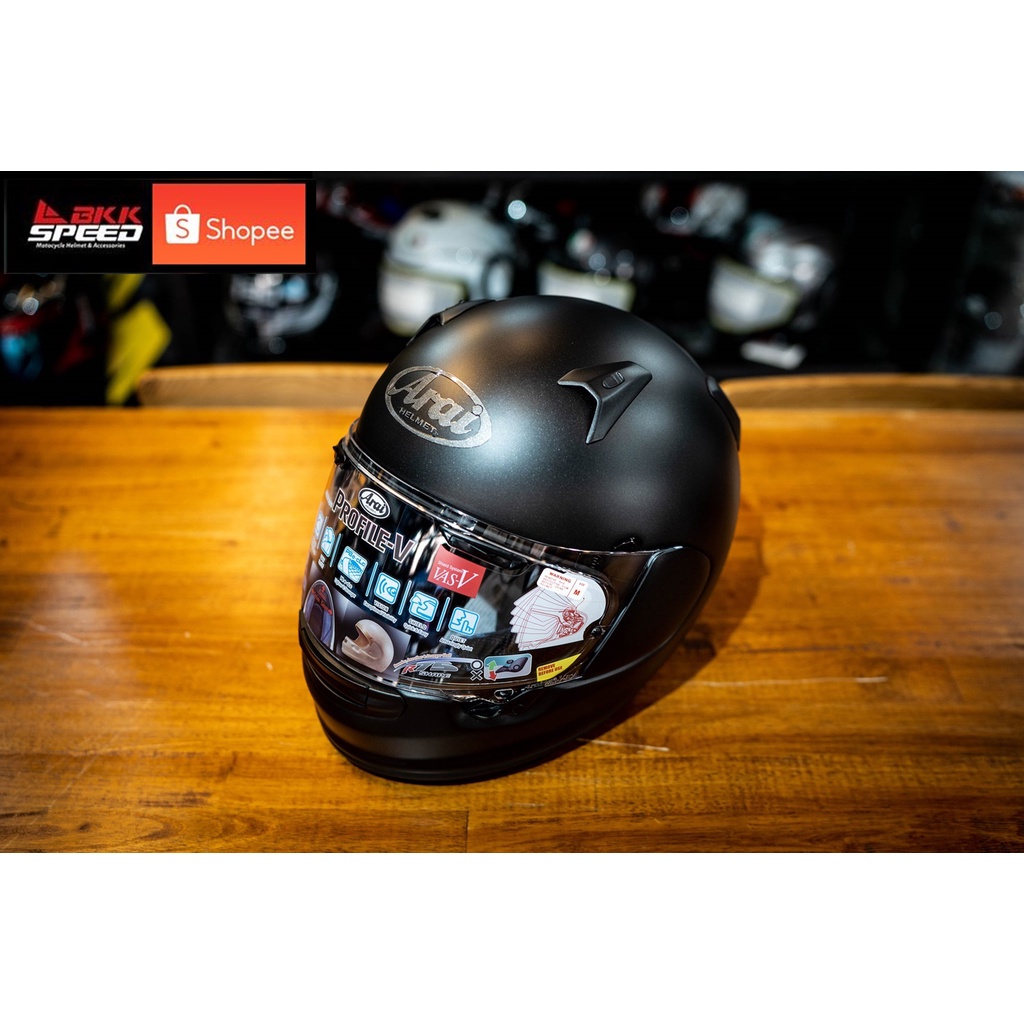 arai-profile-v-frost-black-ราคาเพียง-15-000-บาท-หมวกศูนย์-arai