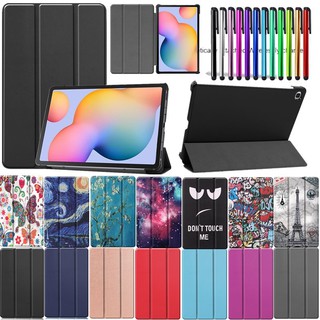 For Samsung Galaxy Tab S6 Lite 10.4 inch SM-P610 P615 P617 Folio Smart Stand Leather Case Cover
