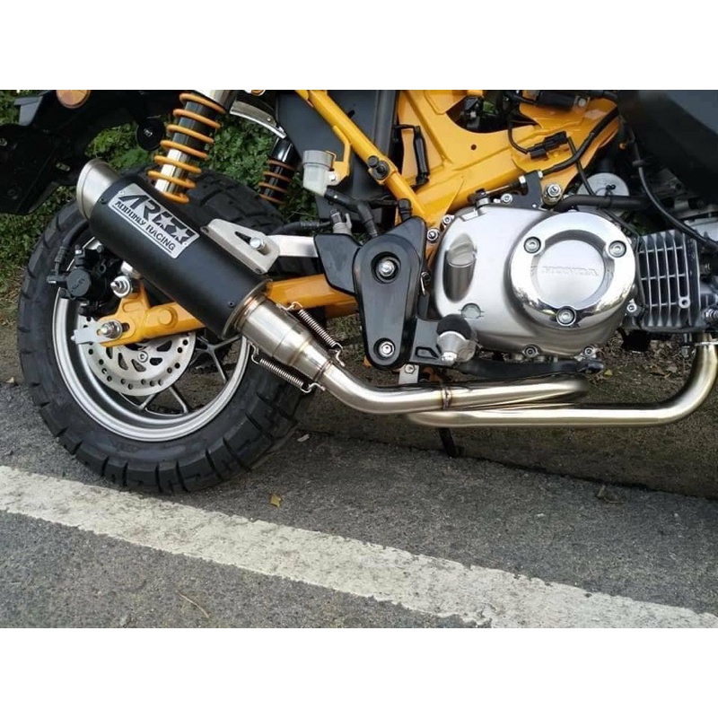 ท่อออกข้างคอวน-สแตนเลท-ใส่-honda-grom-2021