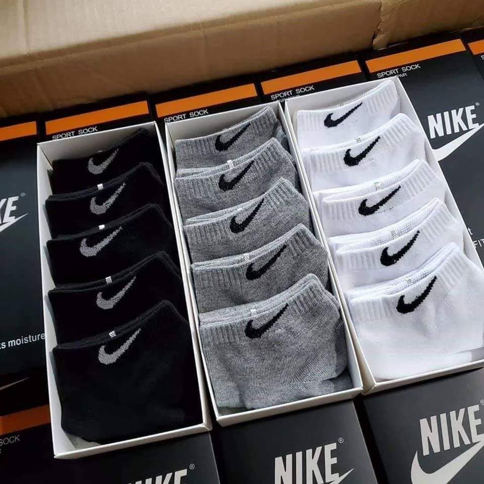 ถุงเท้า-nike-5-คู่-ไนกี้-พร้อมส่ง