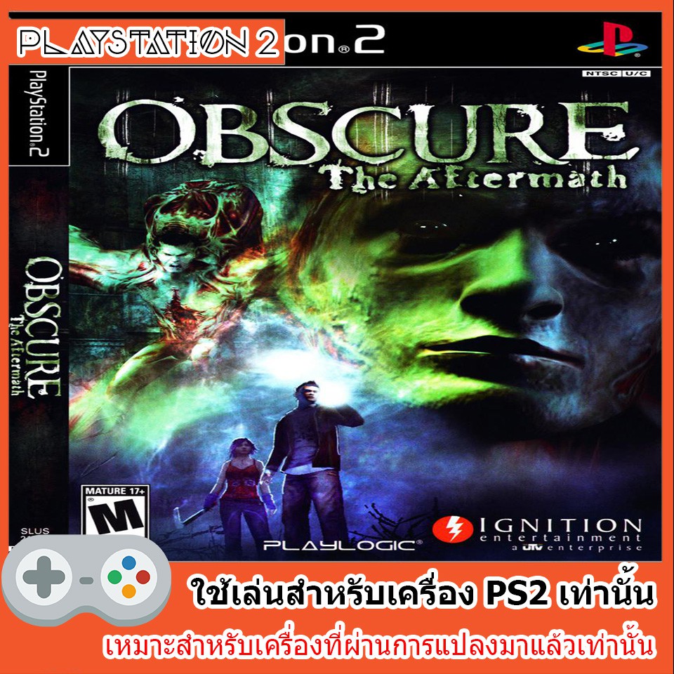 แผ่นเกมส์-ps2-obscure-the-aftermath