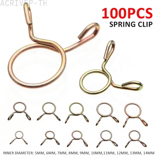 Spring Hose Clamps Snowmobiles Spring Clip 100PCS Engine Cooling Components