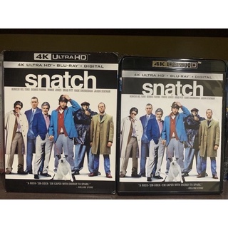 4K ultra hd + Blu-ray เรื่อง Snatch : มีบรรยายไทย #รับซื้อ Blu-ray