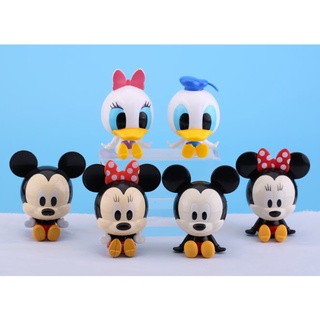 ภาพหน้าปกสินค้า[Mickey & Minnie Mouse] ตุ๊กตาฟิกเกอร์ Figure Model มิกกี้เมาส์ โดนัลด์ดั๊ก Disney โมเดล ขนาดประมาณ 9ซม. น่ารักมากๆ ที่เกี่ยวข้อง
