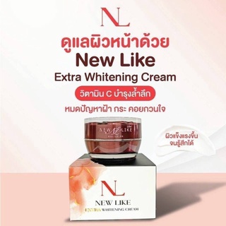 NL New Like Extra Whitening Cream 18กรัม นิวไลท์เอ็กซ์ตร้า ไวท์เทนนิ่ง ครีม