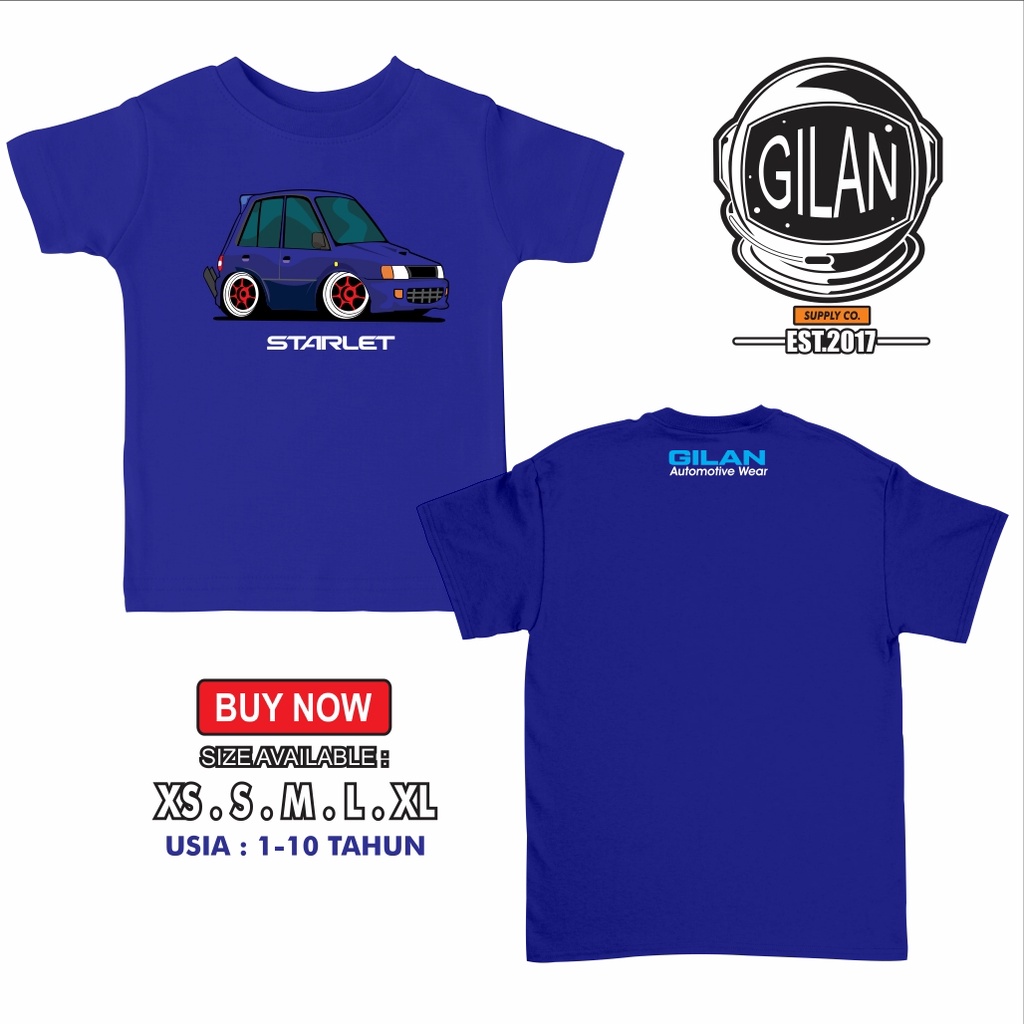 เสื้อยืด-ลาย-toyota-starlet-ep82-ep-82-sakazuki-สําหรับเด็ก