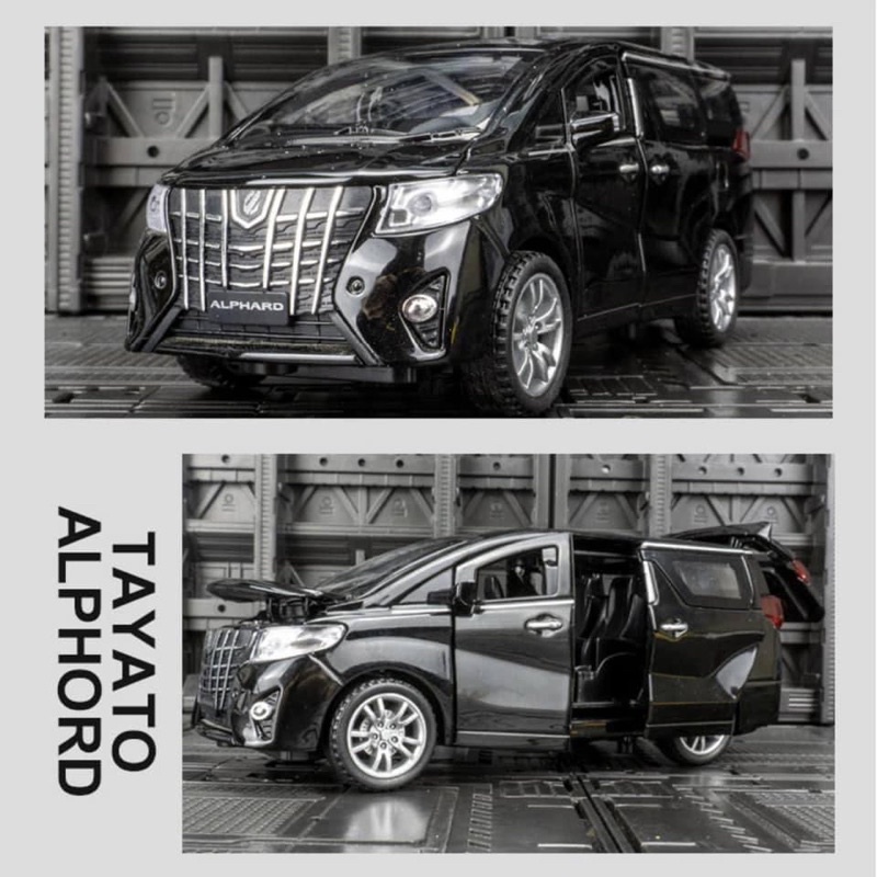 โมเดลรถโตโยต้า-alphard-โมเดลรถสวย-suv-หรูหราแบบมีระดับ-สวย-สมจริง-มาพร้อมไฟหน้า-ไฟท้าย-มีเสียงสตาร์ท-เปิดประตูได้รอบคัน