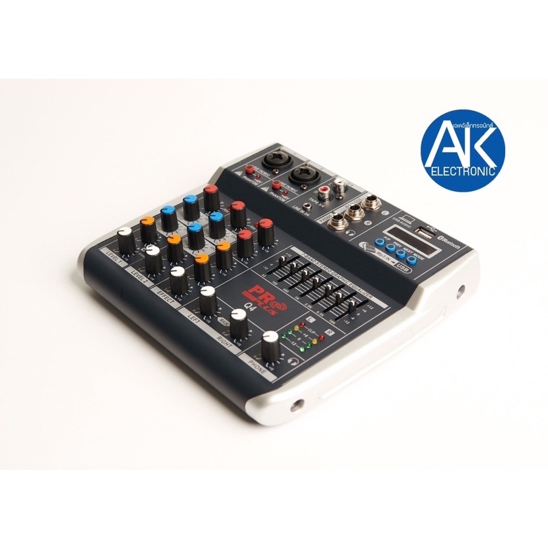 mixer-มิกเซอร์-proplus-q4-เครื่องเสียงมิกซ์-คาราโอเกะ-รองรับสัญญาณบลูทูธ-mp3