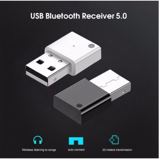 ภาพย่อรูปภาพสินค้าแรกของUSB Car Bluetooth 5.0 Stereo Receiver ฟังเพลงในรถ จากมือถือ