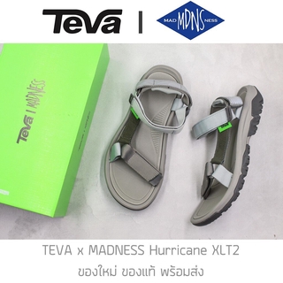 รองเท้าแตะรัดส้น TEVA x Madness Original Universal Limited Edition Men - Grey/Green รองเท้า Outdoor ของแท้ พร้อมส่ง