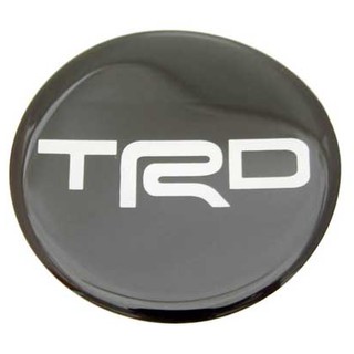 ราคาต่อ 2 ดวง 60mm. สติกเกอร์ TRD Sports ทีอาร์ดี สติกเกอร์เรซิน sticker rasin 60 mm. (6 cm.)