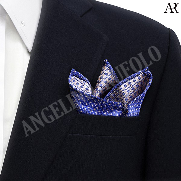 angelino-rufolo-pocket-square-ผ้าเช็ดหน้าสูท-ผ้าไหมทออิตาลี่คุณภาพเยี่ยม-ดีไซน์-line-สีม่วง-สีน้ำเงิน