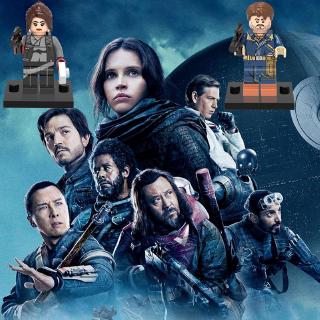 K2so ฟิกเกอร์ตัวต่อ Leging Minifigures The Rise of Skywalker Jyn Erso ของเล่นสําหรับเด็ก