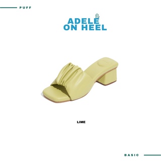 ภาพหน้าปกสินค้าPUFF BASIC SERIES : Adele on heel V.2 Lime ที่เกี่ยวข้อง