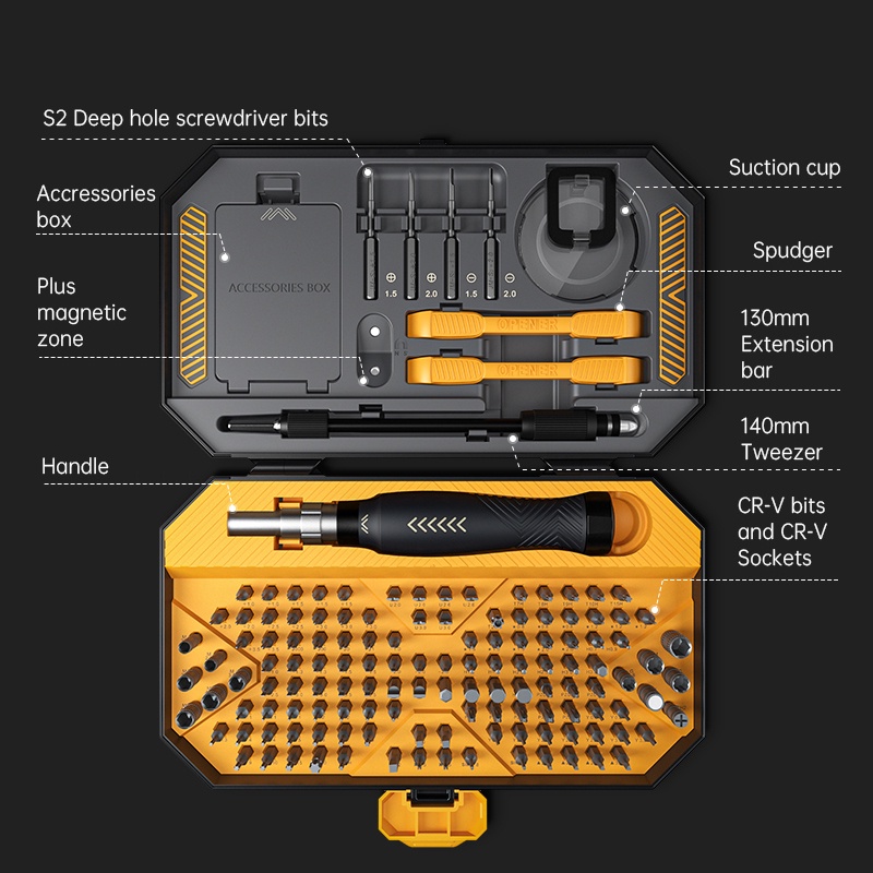 jakemy-jm-8183-145-in-1-ชุดไขควงแม่เหล็ก-สําหรับซ่อมแซมโทรศัพท์มือถือ-คอมพิวเตอร์