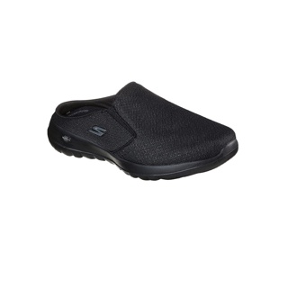 Skechers สเก็ตเชอร์ส รองเท้าผู้หญิง Women Online Exclusive GOwalk Joy Lazy Sunday Walking Shoes - 124189-BBK Air-Cooled Goga Mat 5-Gen Technology, Machine Washable, Ortholite