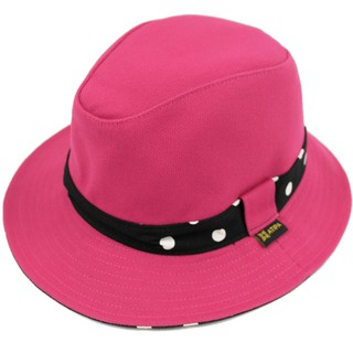 Panapolka (Chocky Pink) หมวกปานามา ทรงเป๊ะ พับได้ ใส่ไปเดินแฟชั่น