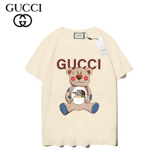 [S-5XL] 3561 ggg bear เสื้อยืดแขนสั้น แฟชั่นคู่รัก สําหรับผู้หญิง ผู้ชาย