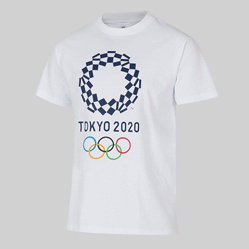ภาพหน้าปกสินค้าTokyo Olympics 2021 เสื้อยืดลําลองสําหรับผู้ชายแขนสั้นคอกลมสไตล์ญี่ปุ่น 01 Xl สีขาว