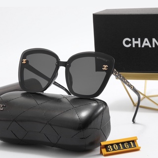 Chanel แว่นตากันแดด ไล่โทนสี ทรงตาแมว หรูหรา สไตล์เรโทร สําหรับผู้หญิง UV400