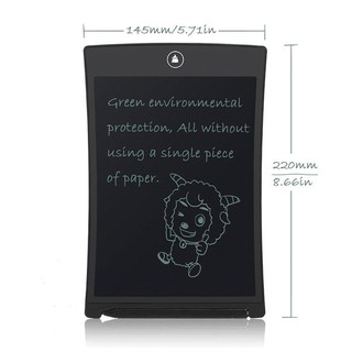 ﻿กระดานอิเล็กทรอนิกส์ ของเล่นเสริมพัฒนาการเด็ก ขนาด 8.5 นิ้ว LCD Writing Tablet x 1 อัน