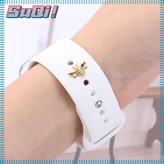 ภาพหน้าปกสินค้าUniversal Smart Watch Metal Charms Decorative Ring Watch Strap Band Accessories ที่เกี่ยวข้อง