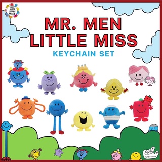 Spacial Set รวมพวงกุญแจ 10 แบบ Mr.men and Little Miss