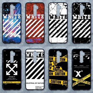 เคส Oppo A5 (2020) / A9 (2020) ใช้เคสเดียวกัน ลายWhite ขอบนิ่มหลังแข็ง เคส ถือ เคส Caseเคส TPU ขอบนิ่มหลังแข็ง ไม่ขูดตัว